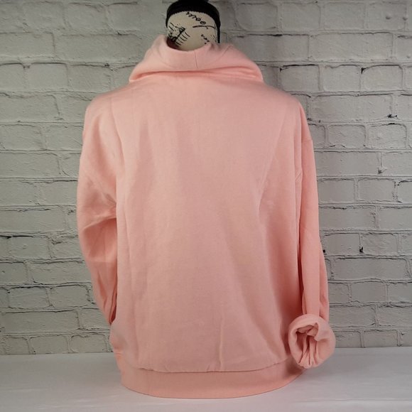 VICTORIA'S SECRET 'PINK' VARSITY LOGO FLEECE SWEATSHIRT - Picture 3 of 14